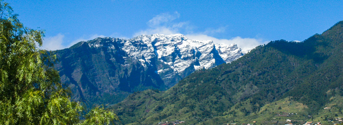 Snow on the Caldera