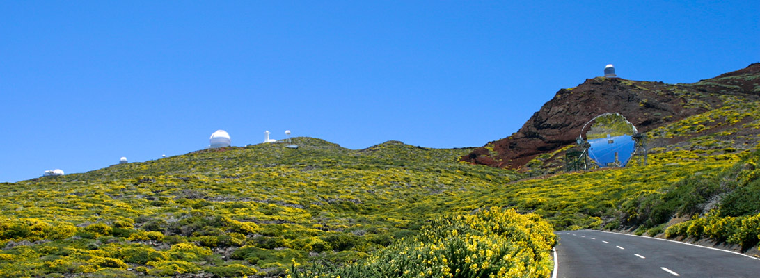 Observatorium auf dem Roque de los Muchachos