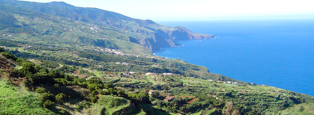 Coast in the North of La Palma