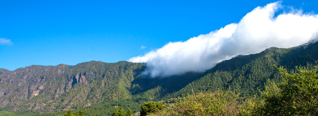 Wolken über der Cumbre 