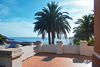 Casa Roja, obere Terrasse mit Blick Richtung Norden