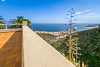 Casa Roja, obere Terrasse mit Blick auf Santa Cruz