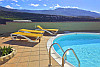 Vista Hermosa 1, Pool und Blick auf das Aridanetal