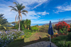 Casa Sansovero, Blick auf Garten und Meer